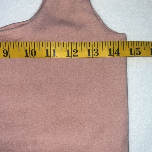 A New Day Women’s Scoop Neck Bodysuit Light Pink Size M Nylon Blend Stretch - Picture 5 of 6